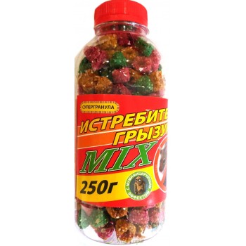 Засіб від гризунів Гранули "Винищувач" 250г у банці